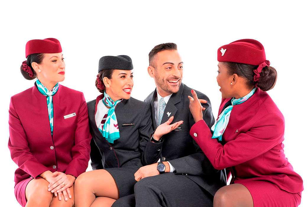 Cabin crew uniforms for Air Italy