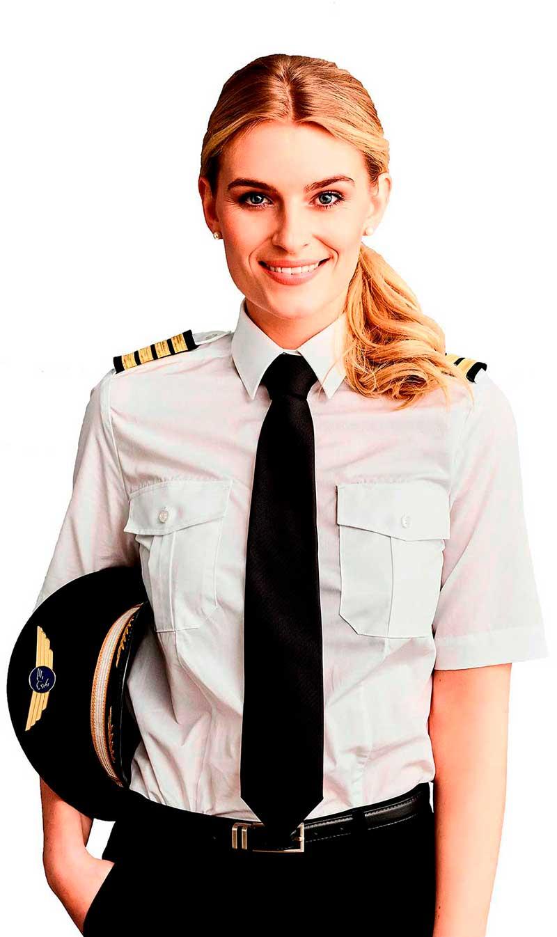 A complete uniform look for airline pilot students made by Olino