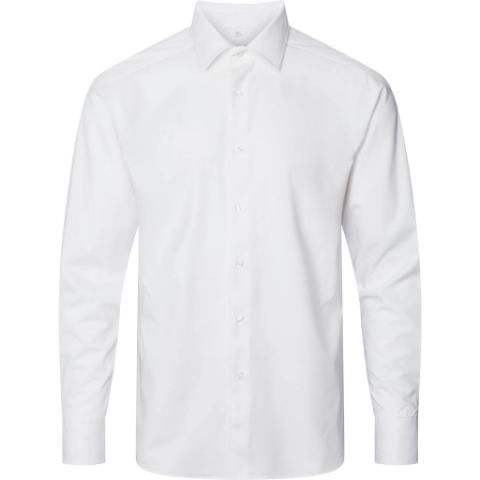 White Denver Male Uniform Shirt L/S