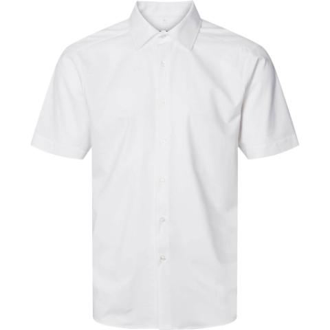 White Denver Male Uniform Shirt S/S