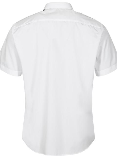 White Oslo Pilot Shirt S/S