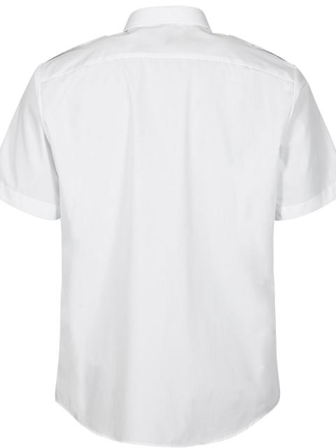 White Bergen Pilot Shirt S/S