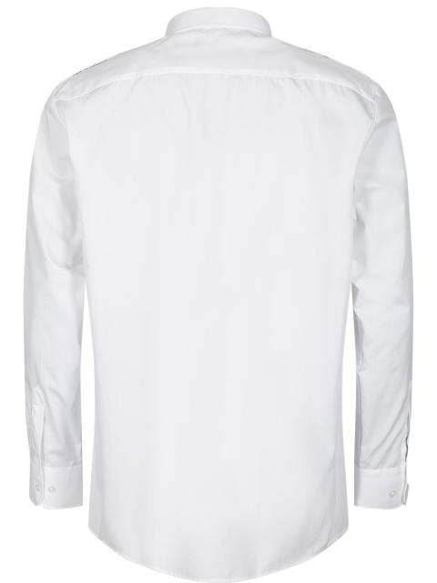 White Bergen Pilot Shirt L/S