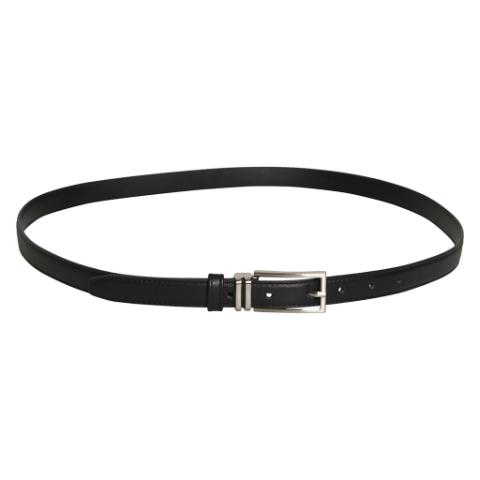 Black Milan Leather Belt
