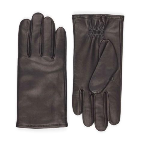 Black Minsk Leather Gloves